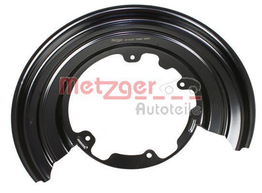 Déflecteur, disque de frein METZGER ref. 6115157